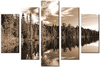 Tableau  5 panneaux