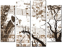 Tableau  4 panneaux