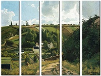 Tableau  5 panneaux