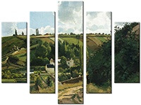 Tableau  5 panneaux