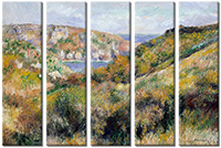Tableau  5 panneaux
