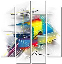 Tableau  4 panneaux