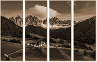 Tableau  4 panneaux