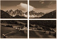 Tableau  4 panneaux