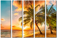 Tableau  5 panneaux