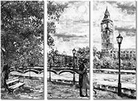 Tableau  3 panneaux