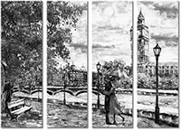 Tableau  4 panneaux