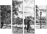 Tableau  4 panneaux