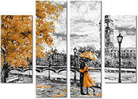 Tableau  4 panneaux