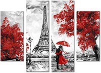 Tableau  4 panneaux