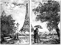 Tableau  2 panneaux