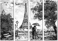 Tableau  4 panneaux
