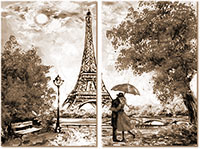 Tableau  2 panneaux