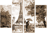 Tableau  4 panneaux