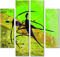Tableau  4 panneaux