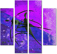 Tableau  4 panneaux