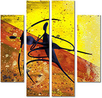 Tableau  4 panneaux
