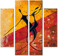Tableau  4 panneaux
