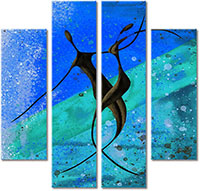 Tableau  4 panneaux