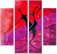 Tableau  4 panneaux