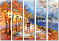 Tableau  5 panneaux