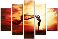 Tableau  5 panneaux