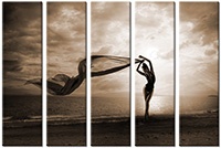 Tableau  5 panneaux