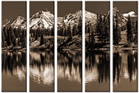 Tableau  5 panneaux