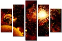 Tableau  5 panneaux