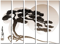 Tableau  5 panneaux