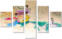 Tableau  5 panneaux