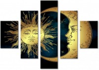 Tableau  5 panneaux