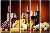 Tableau  5 panneaux