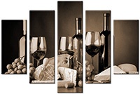 Tableau  5 panneaux