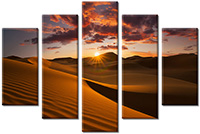 Tableau  5 panneaux