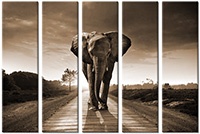 Tableau  5 panneaux