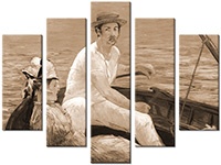 Tableau  5 panneaux