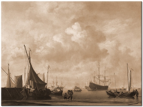 tableau sur toile, art, bateaux-navires, blanc, bleu, divers, marron, mer, mer-cascades-lacs, nature-morte-autres-peintures, paysages, peintures, voitures-trains-navires-avions
