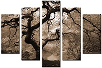 Tableau  5 panneaux