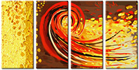 Tableau  4 panneaux