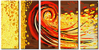 Tableau  5 panneaux