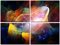 Tableau  4 panneaux
