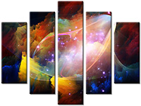 Tableau  5 panneaux