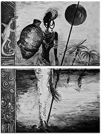 Tableau  2 panneaux