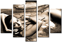 Tableau  5 panneaux