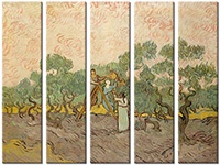 Tableau  5 panneaux