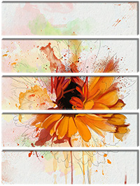 Tableau  5 panneaux