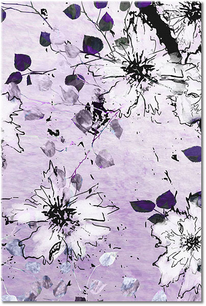 tableau sur toile, art, art-contemporain, beige, blanc, dessin, fleurs, gris, marron, nature-morte-autres-peintures, noir, orange, peintures, rose, sepia