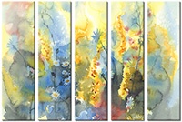 Tableau  5 panneaux
