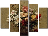 Tableau  5 panneaux